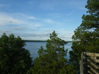 Illinois River from Hennepin Canyon Overlook